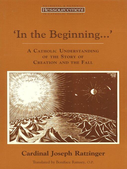 Title details for In the Beginning...' by Pope Benedict XVI - Available